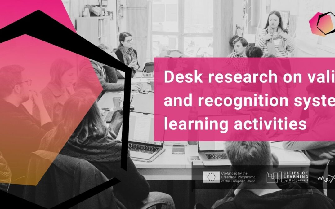 Desk research on validation and recognition systems of learning activities