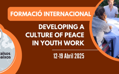 Oportunitat de Formació “Developing a Culture of Peace in Youth Work”